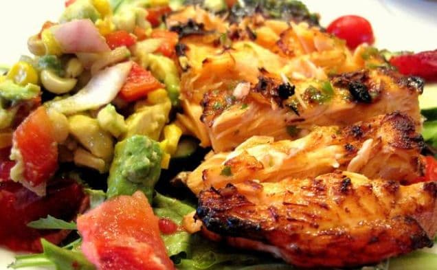 Grilled Salmon